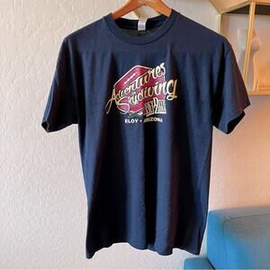 Gildan blue Sky Dive Arizona Adventures in Skydiving Eloy AZ graphic tee size M